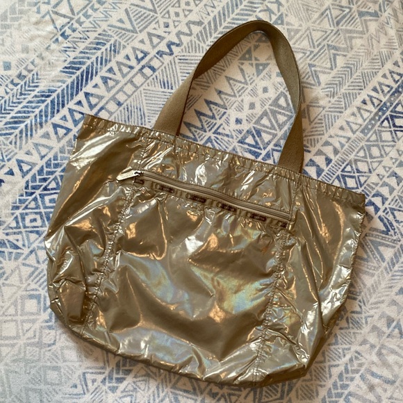 Lesportsac Handbags - LeSportSac Shiny Iridescent Shoulder Bag